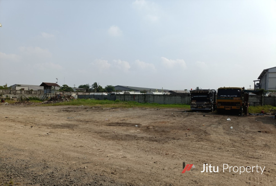 Disewakan Tanah di Cakung Cilincing 8.500 m2 Lengkap Gudang Dan Kantor