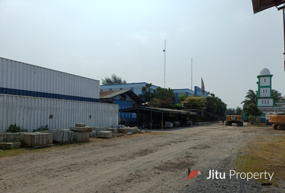 Disewakan Tanah di Cakung Cilincing 8.500 m2 Lengkap Gudang Dan Kantor