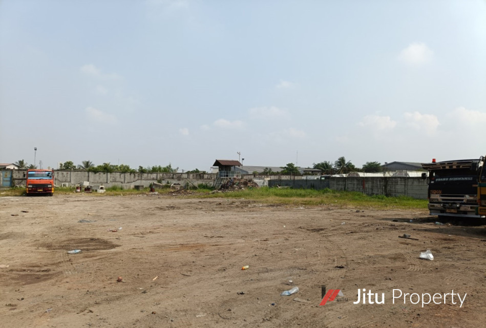 Disewakan Tanah di Cakung Cilincing 8.500 m2 Lengkap Gudang Dan Kantor