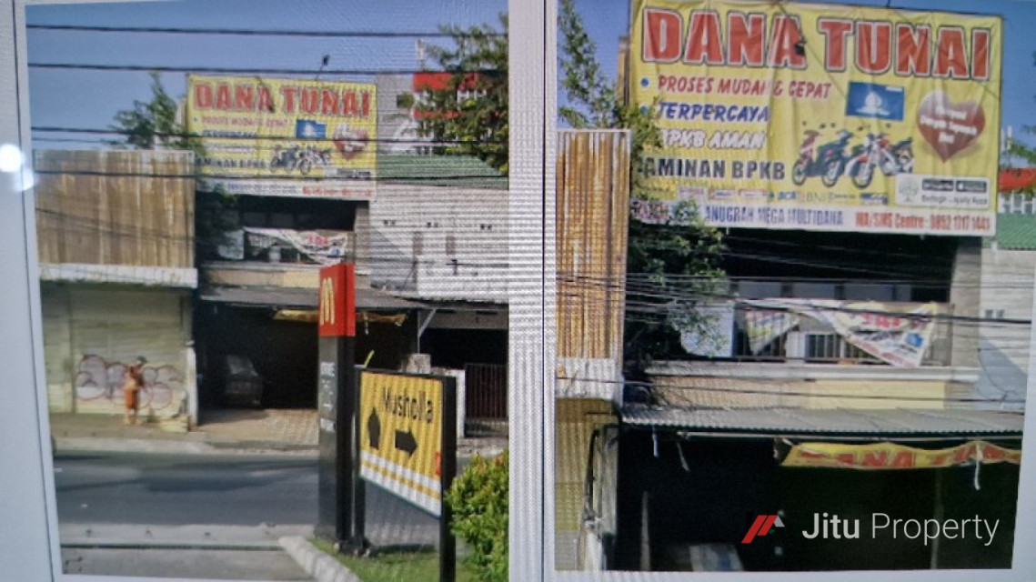 Dijual Ruko Strategis Pinggir Jalan Raya Palmerah Dekat Mc Donald