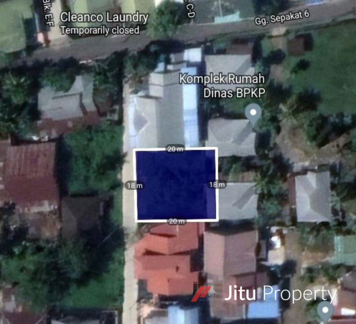Dijual Tanah Luas Jalan DR. Wahidin Sepakat 6 Kota Pontianak