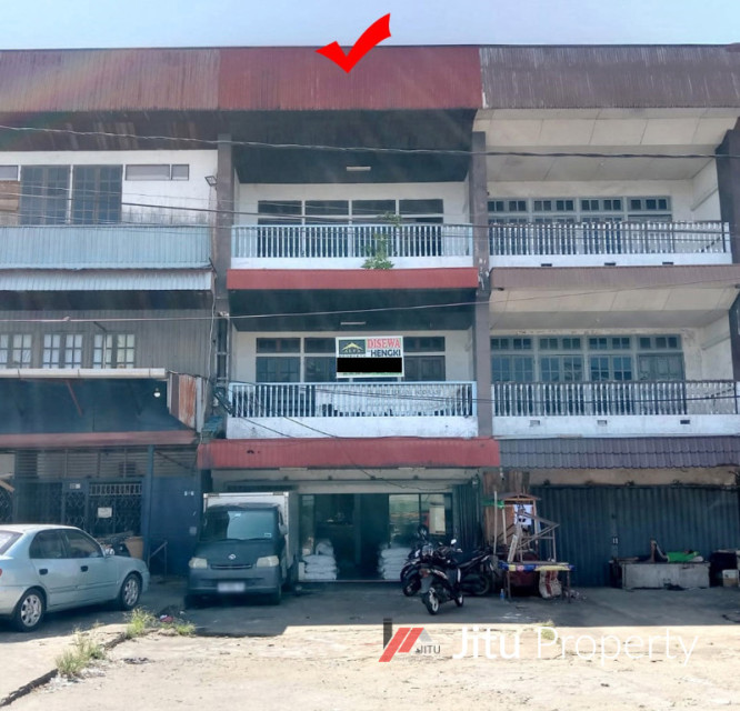 Disewakan Ruko Parkiran Luas Pahlawan Pusat Kota Pontianak