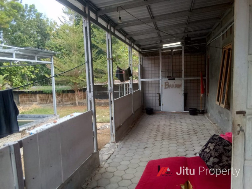 Dijual Tanah Rumah dan Kolam Kios di Bantul Yogyakarta SHM