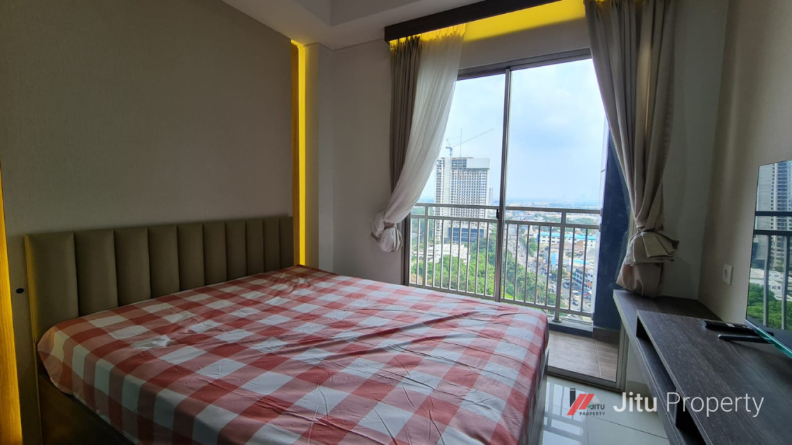 Dijual Unit Apartment springwood Studio Full Furnish Tanggerang Banten