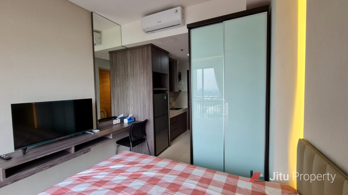 Dijual Unit Apartment springwood Studio Full Furnish Tanggerang Banten