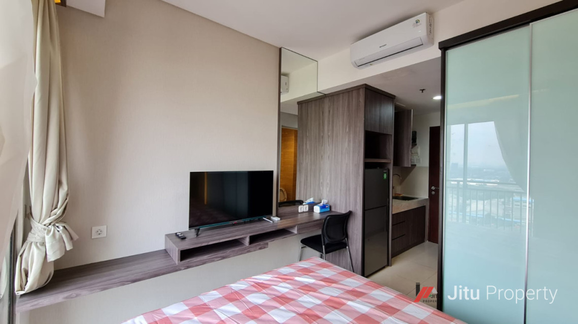 Dijual Unit Apartment springwood Studio Full Furnish Tanggerang Banten