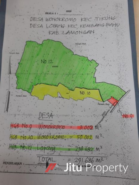 Tanah Ijin Industri Raya Mantup Lopang Lamongan Jawa Timur