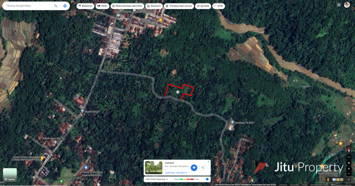 Jual Tanah Kebun Luas Di Sukatali Situraja Sumedang