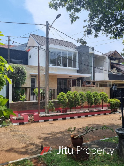 Rumah Hoomy Depan Taman Siap Huni Permata Puri 1 Cimanggis Cibubur
