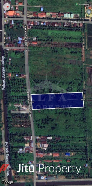 Dijual Cepat Tanah 15031m2 Sungai Kakap Pal 13 Pontianak