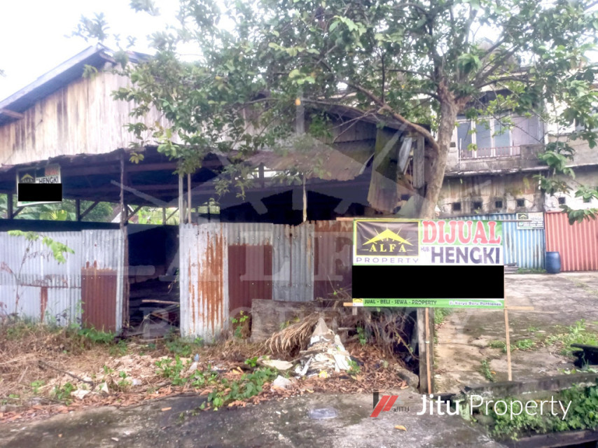 Dijual Tanah Luas plus Ruko Jalan Utama Purnama Pontianak