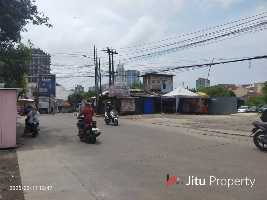 Dijual Tanah 2700 m² Jl. Raya Kelapa Dua Tangerang Dekat Supermall