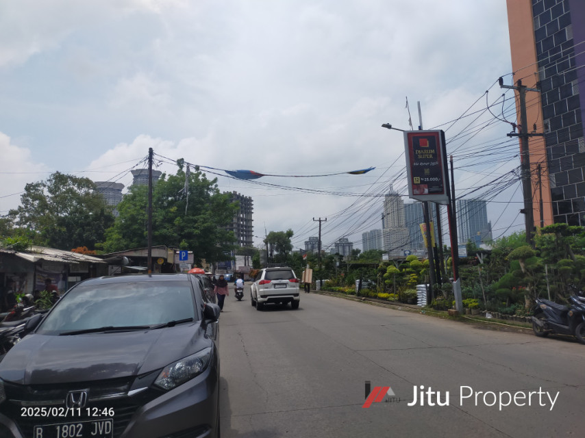 Dijual Tanah 2700 m² Jl. Raya Kelapa Dua Tangerang Dekat Supermall