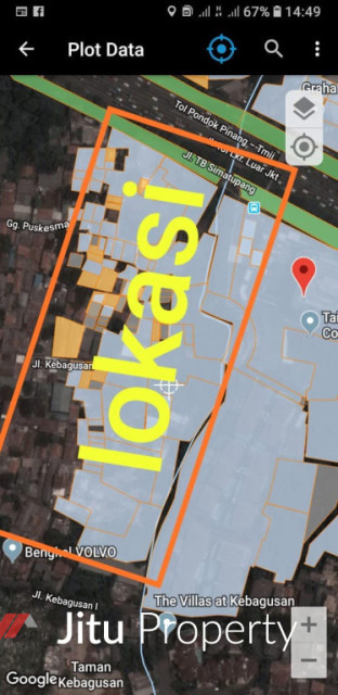 Dijual Tanah TB Simatupang Jakarta Selatan Sangat Strategis