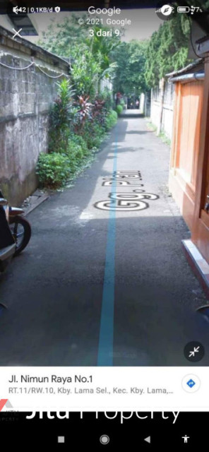 Dijual Tanah Beserta Bangunan (hitung tanah saja) Jakarta Selatan